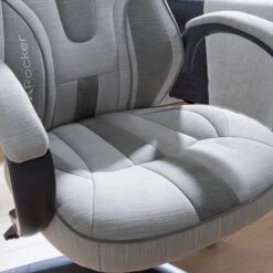 X Rocker Maverick Office Fabric Chair -DUNELM Furniture Shop 30885589 alt06
