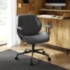 Clement Faux Leather Office Chair -DUNELM Furniture Shop 30886353