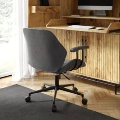 Clement Faux Leather Office Chair -DUNELM Furniture Shop 30886353 alt01