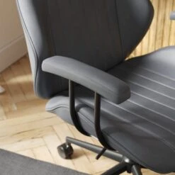 Clement Faux Leather Office Chair -DUNELM Furniture Shop 30886353 alt03