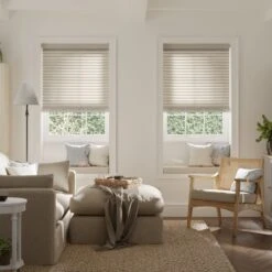 Stone Ariella Fauxwood 50mm Slats Venetian Blind 40 Stone Ariella Fauxwood 50mm Slats Venetian Blind -DUNELM Furniture Shop 30887043
