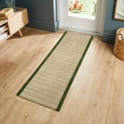 Marvel Printed Stripe Border Washable Runner