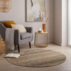 Parker Round Rug 40 Parker Round Rug -DUNELM Furniture Shop 30887394