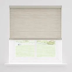 Stone Ariella Fauxwood 50mm Slats Venetian Blind 35 Stone Ariella Fauxwood 50mm Slats Venetian Blind -DUNELM Furniture Shop 30889047 alt06