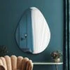 Lapillus Frameless Pebble Wall Mirror -DUNELM Furniture Shop 30889819