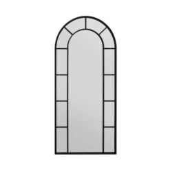 Arcus Denestra Arched Indoor Outdoor Full Length Wall Mirror -DUNELM Furniture Shop 30889890 alt02
