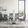 Indus 6 Seater Valley Metro Dining Table -DUNELM Furniture Shop 30890569