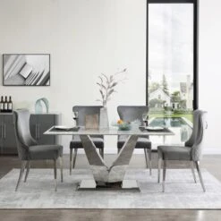 Indus 6 Seater Valley Metro Dining Table