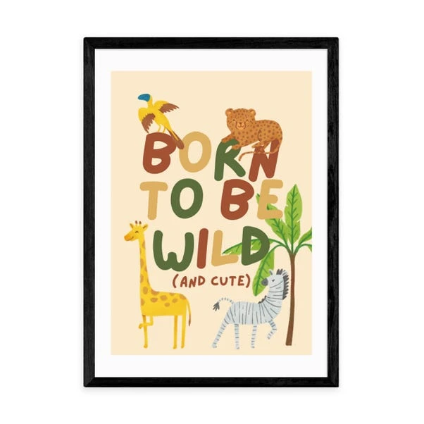 East End Prints Born To Be Wild Cute Print By Mother & Sun Studio 22 East End Prints Born To Be Wild Cute Print By Mother & Sun Studio - Image 20