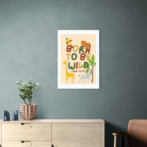 East End Prints Born To Be Wild Cute Print By Mother & Sun Studio 3 East End Prints Born To Be Wild Cute Print By Mother & Sun Studio