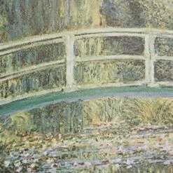 Waterlilies And Japanese Bridge By Claude Monet Framed Print -DUNELM Furniture Shop 30892086 alt01