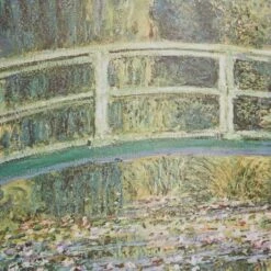 Waterlilies And Japanese Bridge By Claude Monet Framed Print -DUNELM Furniture Shop 30892114 alt01