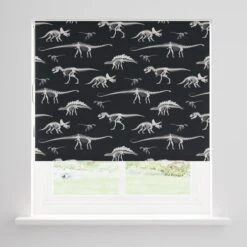 Fossil Forager Blackout Black Roller Blind -DUNELM Furniture Shop 30893951 alt02