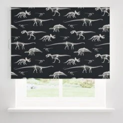 Fossil Forager Blackout Black Roller Blind -DUNELM Furniture Shop 30893973 alt03