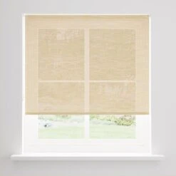 Semi Sheer Texture Roller Blind -DUNELM Furniture Shop 30893996 alt02