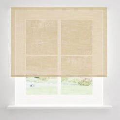 Semi Sheer Texture Roller Blind -DUNELM Furniture Shop 30893996 alt03