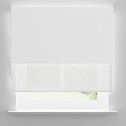 Luna And Sheer Double Roller Blind 31 Luna And Sheer Double Roller Blind -DUNELM Furniture Shop 30894498 alt03