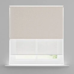 Luna And Sheer Double Roller Blind 24 Luna And Sheer Double Roller Blind -DUNELM Furniture Shop 30894499 alt02