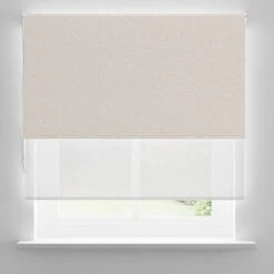 Luna And Sheer Double Roller Blind 25 Luna And Sheer Double Roller Blind -DUNELM Furniture Shop 30894499 alt03