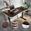 XR Living Oka Office Desk With LED Lights And Wireless Charging -DUNELM Furniture Shop 30895060
