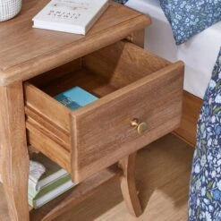 Giselle 1 Drawer Bedside Table, Mango Wood -DUNELM Furniture Shop 30896093 alt03