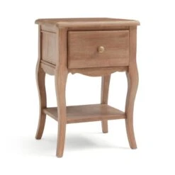 Giselle 1 Drawer Bedside Table, Mango Wood -DUNELM Furniture Shop 30896093 alt06