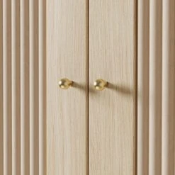 Maeva Double Wardrobe, Light Oak Effect -DUNELM Furniture Shop 30896310 alt03