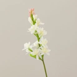 Artificial White Tuberose Stem -DUNELM Furniture Shop 30897549 alt01