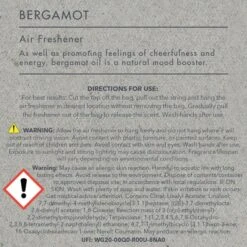 Bergamot Car Air Freshener -DUNELM Furniture Shop 30897700 alt09
