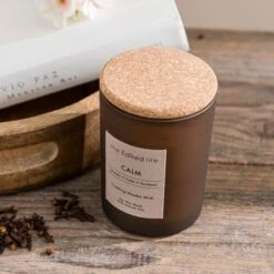 Calm Crackle Candle -DUNELM Furniture Shop 30897708 alt03