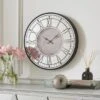 Bates Mirrored Face Wall Clock -DUNELM Furniture Shop 30898123