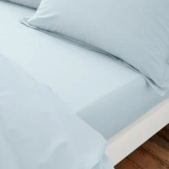 Organic Cotton Fitted Sheet -DUNELM Furniture Shop 30898132