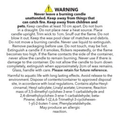 Pear And Gardenia Candle -DUNELM Furniture Shop 30899500 alt09