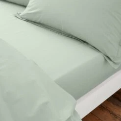 Organic Cotton Fitted Sheet -DUNELM Furniture Shop 30899508