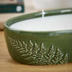 Churchgate Olive Leaf & Fern Oval Multi Wick Candle -DUNELM Furniture Shop 30899599 alt02