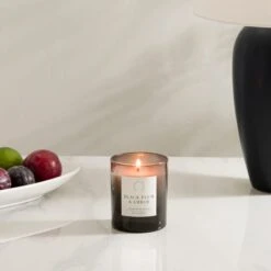 Plum And Patchouli Candle -DUNELM Furniture Shop 30899651