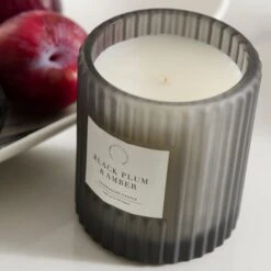 Plum And Patchouli Candle -DUNELM Furniture Shop 30899654 alt02