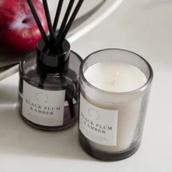 Plum & Patchouli Candle And Diffuser Gift Set -DUNELM Furniture Shop 30899669 alt01