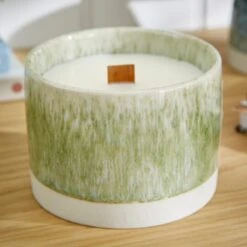 Churchgate Amber And Pine Crackle Candle -DUNELM Furniture Shop 30899674 alt02