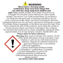 Churchgate Oud And Bergamot Multi Wick Candle -DUNELM Furniture Shop 30899679 alt09