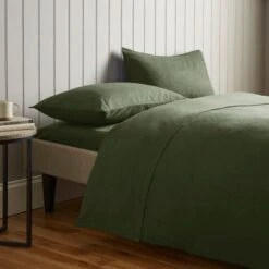Soft & Cosy Luxury Brushed Cotton Flat Sheet -DUNELM Furniture Shop 30900555