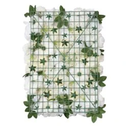 Set Of 2 Artificial Premium Mixed Flower Wall Panels -DUNELM Furniture Shop 30901248 alt03