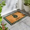 Harry Potter Slytherin Indoor Outdoor Doormat 1 Harry Potter Slytherin Indoor Outdoor Doormat -DUNELM Furniture Shop 30901347
