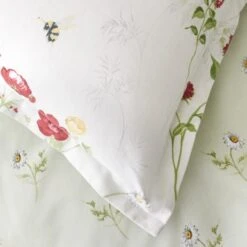 Penella Primrose Red Oxford Pillowcase -DUNELM Furniture Shop 30902408 alt04