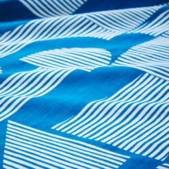 Elements Ezra Blue Cotton Duvet Cover And Pillowcase Set -DUNELM Furniture Shop 30902414 alt04