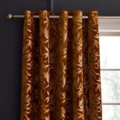 Asami Cut Velvet Eyelet Curtains -DUNELM Furniture Shop 30902427