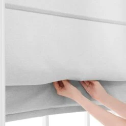 Luna Magnetic Roman Blind -DUNELM Furniture Shop 30902528 alt07