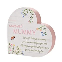 The Cottage Garden 'Mummy' Heart Ornament 7 The Cottage Garden 'Mummy' Heart Ornament -DUNELM Furniture Shop 30903272 alt02
