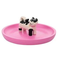 Raspberry Blossom Cat Trinket Dish -DUNELM Furniture Shop 30903302 alt03