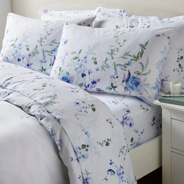 Nola Leaf Green Polycotton Flat Sheet 3 Nola Leaf Green Polycotton Flat Sheet